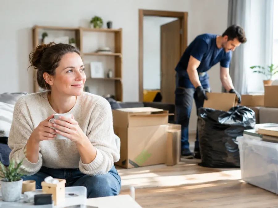 Messie Wohnung entrümpeln lassen ohne Druck