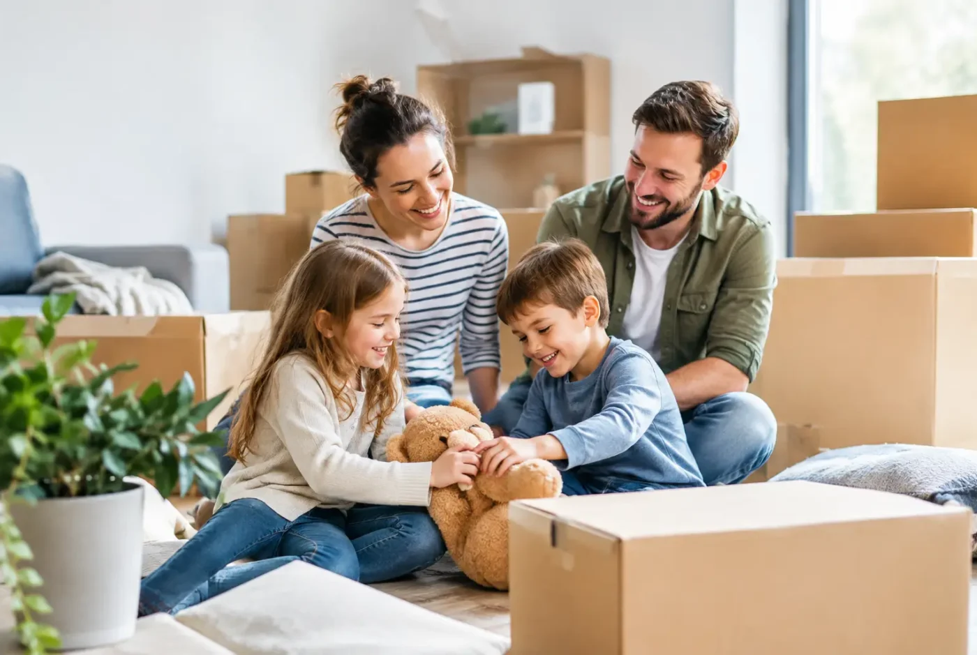 Umzug mit Kindern planen ohne unnötigen Stress