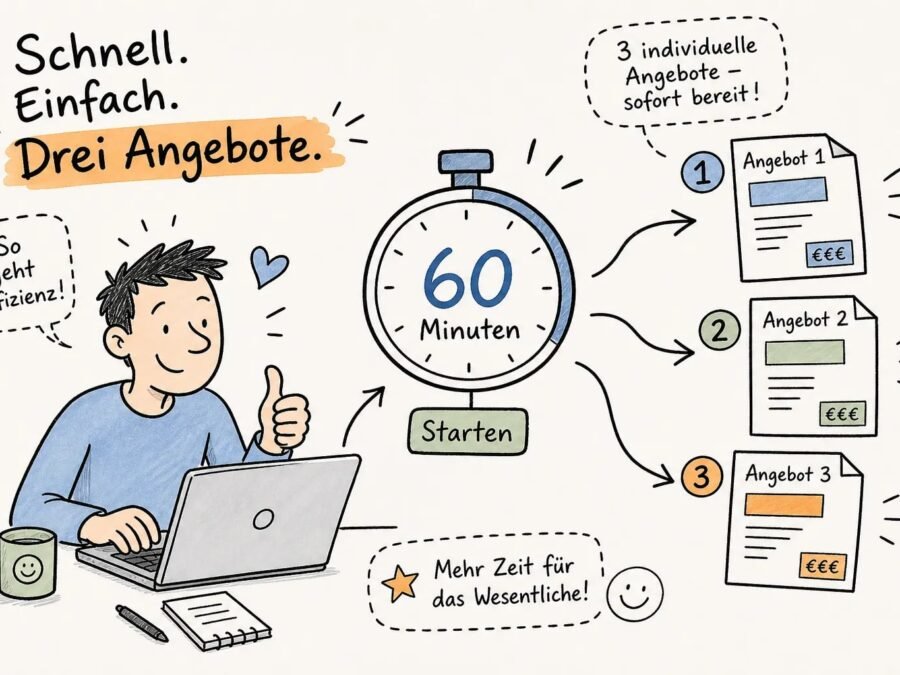 Wahlo im Praxistest: In 60 Minuten zu drei Angeboten
